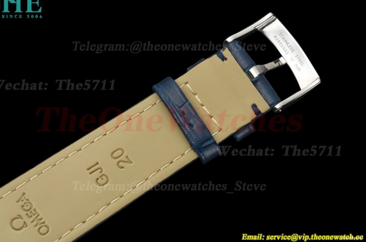 Dial LE SS Prestige Ville 40mm BLSF De A8800 Date Blue 0328